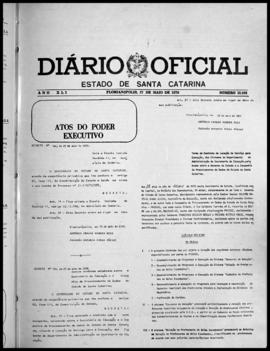 Diário Oficial do Estado de Santa Catarina. Ano 41. N° 10492 de 27/05/1976