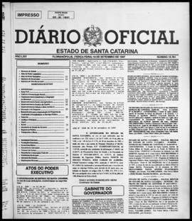 Diário Oficial do Estado de Santa Catarina. Ano 64. N° 15761 de 16/09/1997