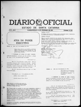 Diário Oficial do Estado de Santa Catarina. Ano 41. N° 10630 de 14/12/1976