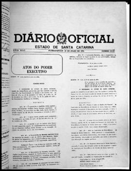 Diário Oficial do Estado de Santa Catarina. Ano 41. N° 10537 de 30/07/1976