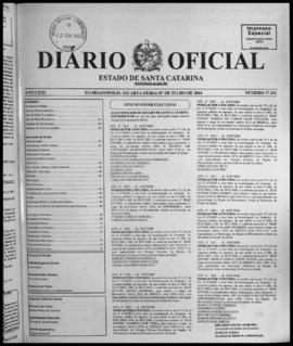 Diário Oficial do Estado de Santa Catarina. Ano 71. N° 17431 de 07/07/2004