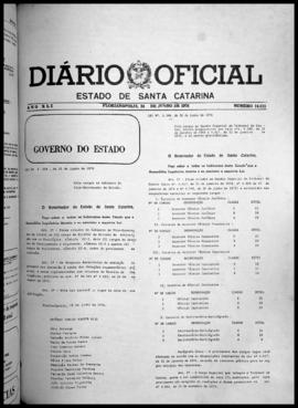 Diário Oficial do Estado de Santa Catarina. Ano 41. N° 10515 de 30/06/1976