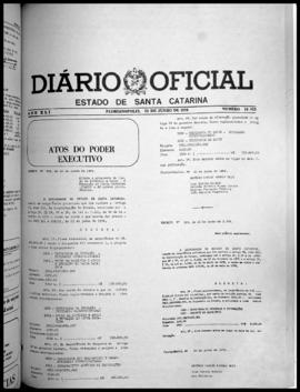 Diário Oficial do Estado de Santa Catarina. Ano 41. N° 10512 de 25/06/1976