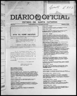 Diário Oficial do Estado de Santa Catarina. Ano 42. N° 10809 de 31/08/1977
