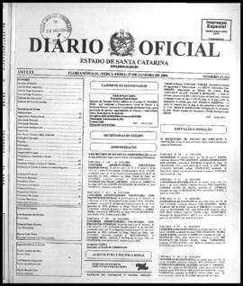 Diário Oficial do Estado de Santa Catarina. Ano 70. N° 17323 de 27/01/2004