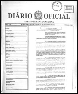 Diário Oficial do Estado de Santa Catarina. Ano 71. N° 17830 de 21/02/2006