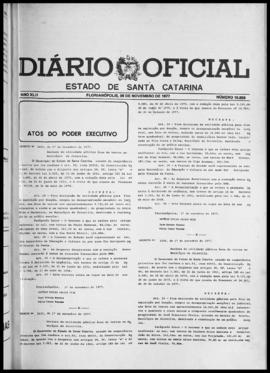 Diário Oficial do Estado de Santa Catarina. Ano 42. N° 10856 de 09/11/1977