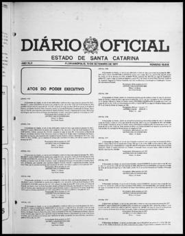 Diário Oficial do Estado de Santa Catarina. Ano 42. N° 10818 de 14/09/1977