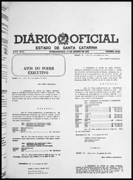 Diário Oficial do Estado de Santa Catarina. Ano 41. N° 10545 de 11/08/1976
