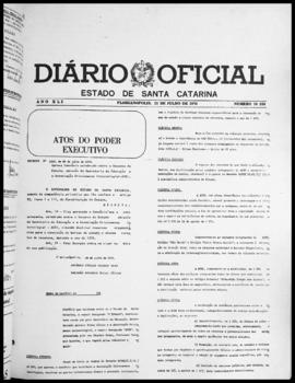 Diário Oficial do Estado de Santa Catarina. Ano 41. N° 10526 de 15/07/1976