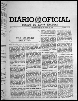 Diário Oficial do Estado de Santa Catarina. Ano 41. N° 10533 de 26/07/1976