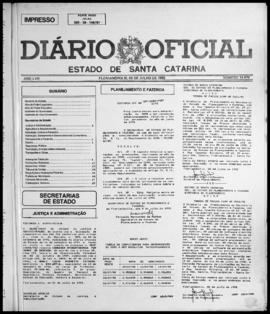 Diário Oficial do Estado de Santa Catarina. Ano 57. N° 14476 de 06/07/1992