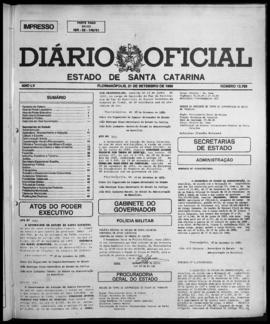 Diário Oficial do Estado de Santa Catarina. Ano 55. N° 13789 de 21/09/1989