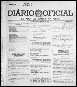 Diário Oficial do Estado de Santa Catarina. Ano 57. N° 14479 de 09/07/1992