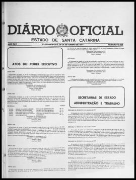 Diário Oficial do Estado de Santa Catarina. Ano 42. N° 10826 de 26/09/1977