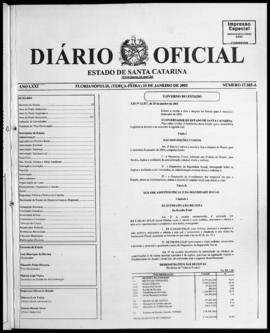 Diário Oficial do Estado de Santa Catarina. Ano 71. N° 17565A de 25/01/2005. Parte 1