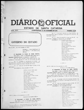 Diário Oficial do Estado de Santa Catarina. Ano 41. N° 10631 de 15/12/1976