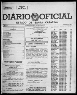 Diário Oficial do Estado de Santa Catarina. Ano 56. N° 14205 de 04/06/1991