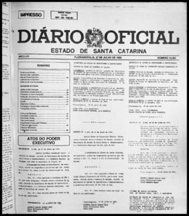Diário Oficial do Estado de Santa Catarina. Ano 57. N° 14491 de 27/07/1992