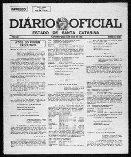 Diário Oficial do Estado de Santa Catarina. Ano 53. N° 12961 de 22/05/1986