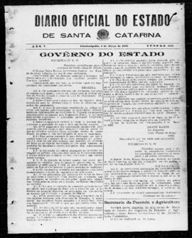 Diário Oficial do Estado de Santa Catarina. Ano 5. N° 1151 de 04/03/1938