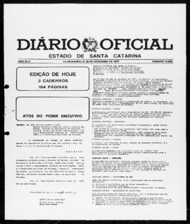 Diário Oficial do Estado de Santa Catarina. Ano 42. N° 10892 de 30/12/1977