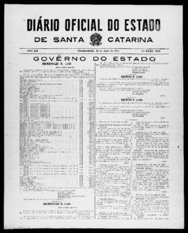 Diário Oficial do Estado de Santa Catarina. Ano 12. N° 2985 de 22/05/1945