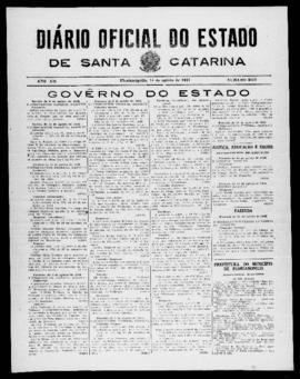 Diário Oficial do Estado de Santa Catarina. Ano 12. N° 3042 de 14/08/1945