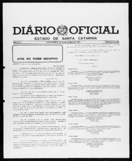 Diário Oficial do Estado de Santa Catarina. Ano 42. N° 10758 de 20/06/1977