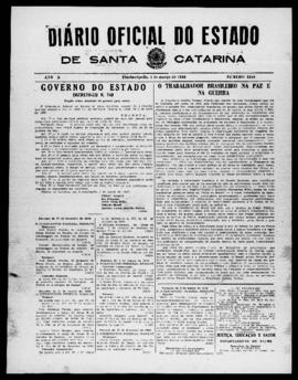 Diário Oficial do Estado de Santa Catarina. Ano 10. N° 2454 de 04/03/1943