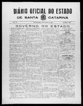 Diário Oficial do Estado de Santa Catarina. Ano 10. N° 2663 de 19/01/1944