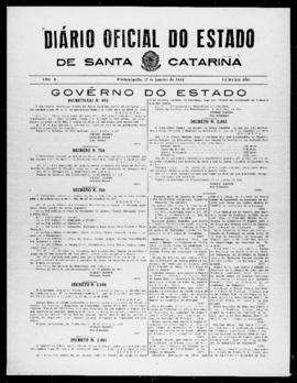 Diário Oficial do Estado de Santa Catarina. Ano 10. N° 2661 de 17/01/1944