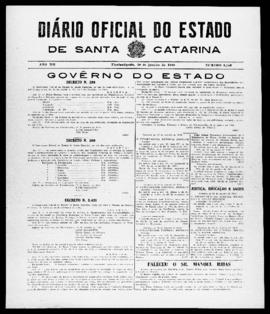 Diário Oficial do Estado de Santa Catarina. Ano 12. N° 3156 de 29/01/1946