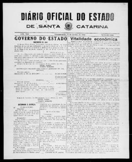 Diário Oficial do Estado de Santa Catarina. Ano 8. N° 2132 de 31/10/1941