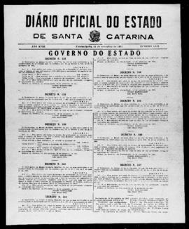 Diário Oficial do Estado de Santa Catarina. Ano 18. N° 4544 de 21/11/1951