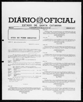 Diário Oficial do Estado de Santa Catarina. Ano 42. N° 10771 de 07/07/1977