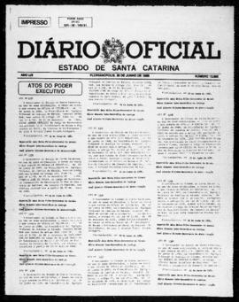 Diário Oficial do Estado de Santa Catarina. Ano 53. N° 12985 de 26/06/1986
