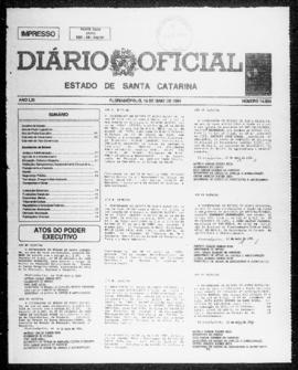 Diário Oficial do Estado de Santa Catarina. Ano 61. N° 14934 de 16/05/1994