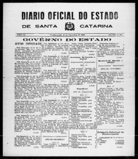 Diário Oficial do Estado de Santa Catarina. Ano 2. N° 521 de 20/12/1935
