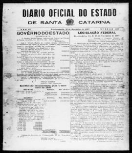 Diário Oficial do Estado de Santa Catarina. Ano 4. N° 1099 de 29/12/1937