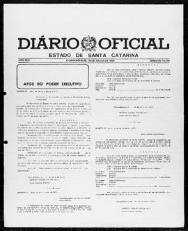 Diário Oficial do Estado de Santa Catarina. Ano 42. N° 10778 de 18/07/1977