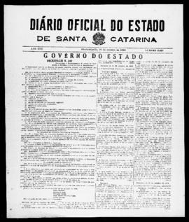 Diário Oficial do Estado de Santa Catarina. Ano 13. N° 3338 de 31/10/1946