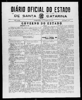 Diário Oficial do Estado de Santa Catarina. Ano 18. N° 4535 de 07/11/1951