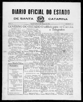 Diário Oficial do Estado de Santa Catarina. Ano 1. N° 18 de 22/03/1934