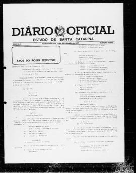 Diário Oficial do Estado de Santa Catarina. Ano 42. N° 10860 de 16/11/1977