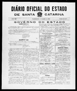 Diário Oficial do Estado de Santa Catarina. Ano 12. N° 3140 de 07/01/1946