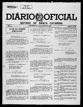Diário Oficial do Estado de Santa Catarina. Ano 52. N° 12798 de 20/09/1985