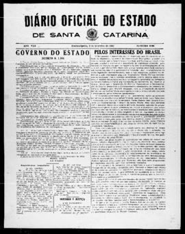 Diário Oficial do Estado de Santa Catarina. Ano 8. N° 2191 de 03/02/1942