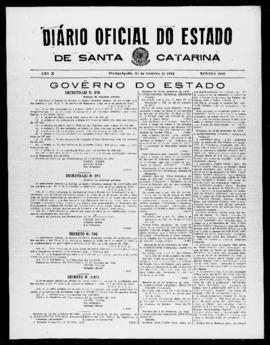 Diário Oficial do Estado de Santa Catarina. Ano 10. N° 2686 de 25/02/1944