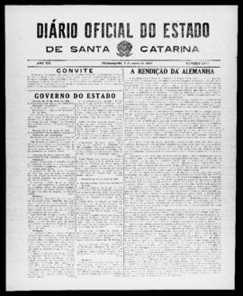 Diário Oficial do Estado de Santa Catarina. Ano 12. N° 2977 de 09/05/1945